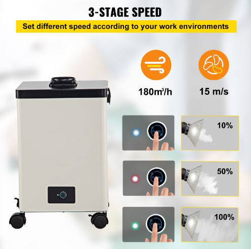 Fume Extractor for DTF Powder Curing