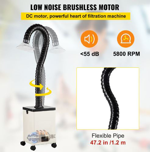 Fume Extractor for DTF Powder Curing