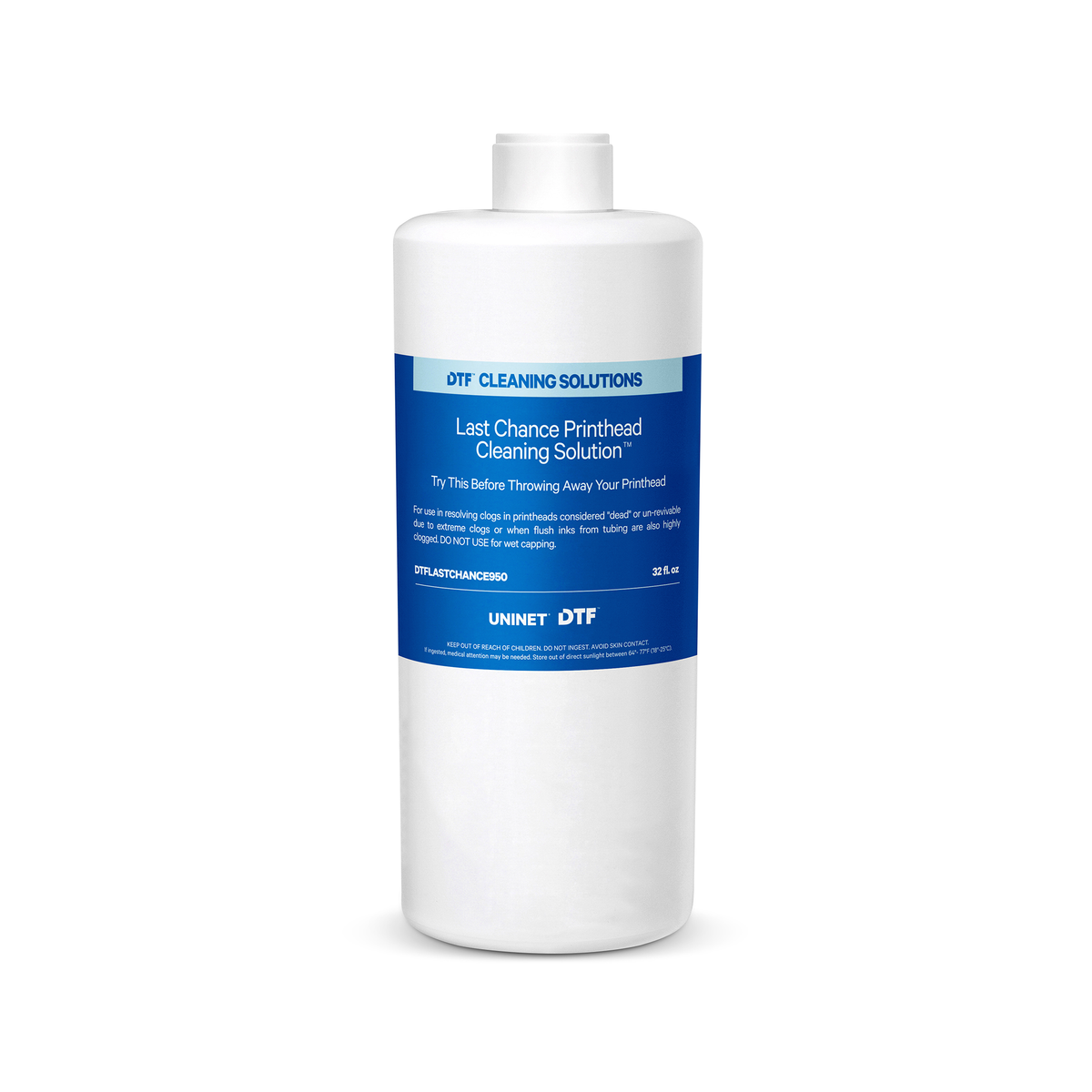 DTF Last Chance Printhead Cleaning Solution