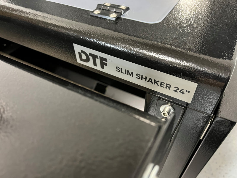Uninet DTF 24 in Slim Shaker - Vertical Space Saving Automated Powder Application and Curing Machine